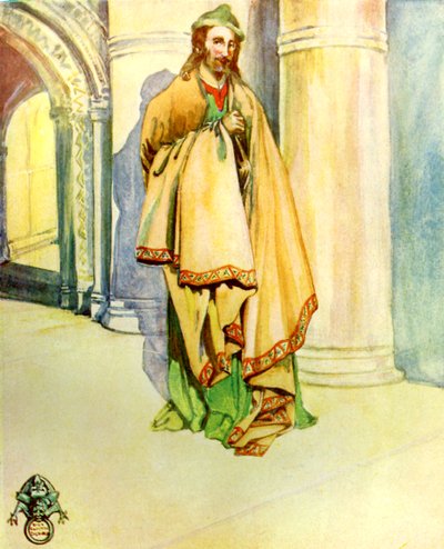 ヘンリー1世（1100-1135）の時代の男の衣装 作： Dion Clayton Calthrop