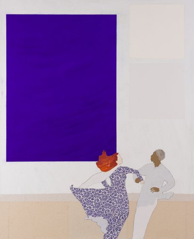 クラインが踊る、2020年（コラージュ） 作： Dione Verulam