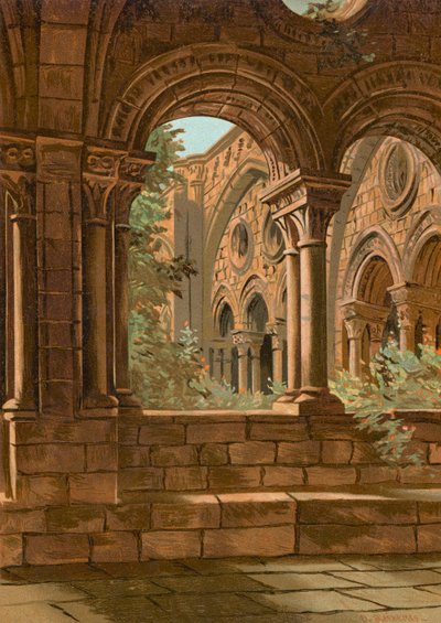 タラゴナのビザンチンの回廊 作： Dionisio Baixeras Verdaguer