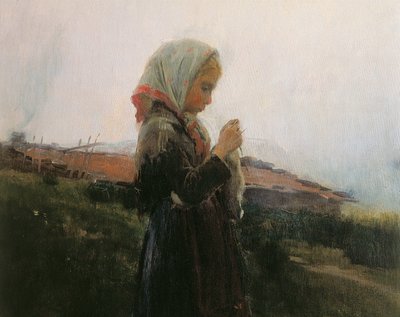 編み物、ディテール 作： Dionisio Baixeras Verdaguer