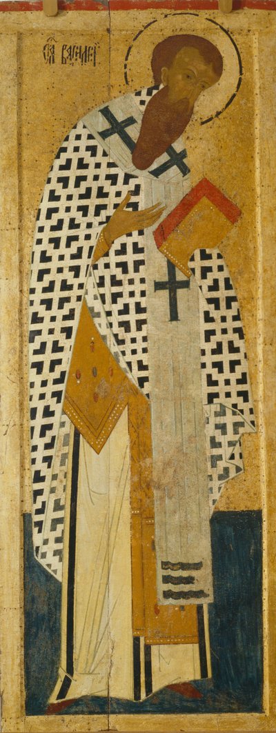 聖バジル大王からのデシス範囲、c。 1502-1503 作： Dionysius