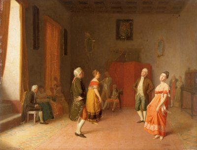 「ダンス」、c1871 作： Dioscoro Teofilo de la Puebla y