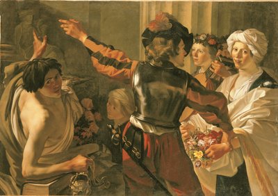 セレスへの供物 作： Dirck Baburen van