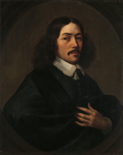 バルトロメウス フェルマイデン (1616/17-1650) と考えられる男性の肖像 作： Dirck Craey