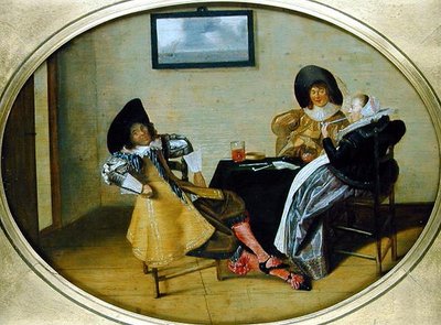 懇親会 作： Dirck Hals