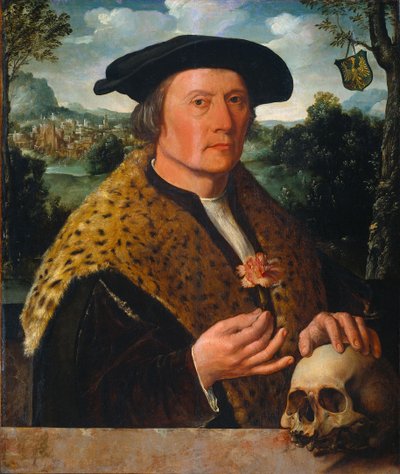 ポンペイ・オッコの肖像1483-1537、1531 作： Dirck Jacobsz