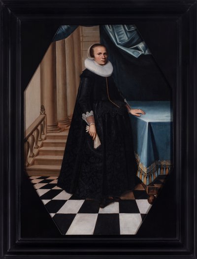 貴婦人の肖像 作： Dirck Santvoort