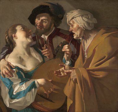 調達 作： Dirck van Baburen