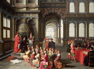 アルバ公の下でのオランダ人抑圧の寓話 作： Dirck van Delen