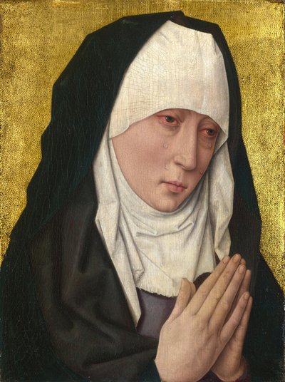 Mater Dolorosa、ca 1470-1475 作： Dirk Bouts