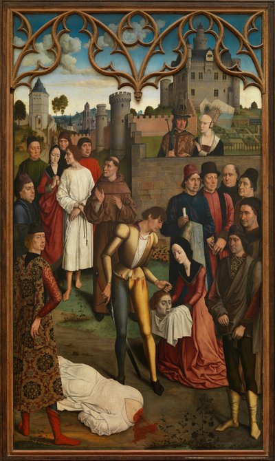 オットー3世の正義：1471-1475無罪の斬首 作： Dirk Bouts
