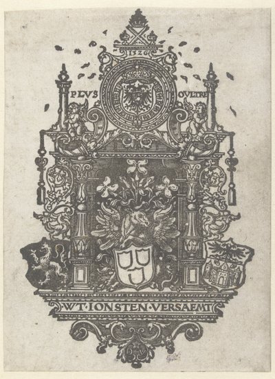 聖ルカのアントワープギルドの紋章、1526年 作： Dirk Jacobsz Vellert