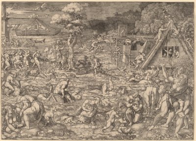 大洪水 作： Dirk Jacobsz Vellert