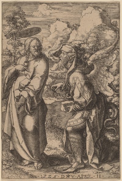 キリストの誘惑 作： Dirk Jacobsz Vellert