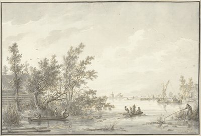河川景観 作： Dirk Langendijk