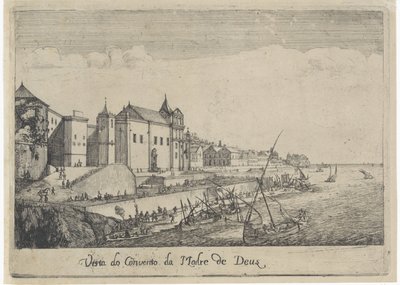 リスボンの神の母の修道院の眺め Vista do Convento da Madre de Deus (オブジェクトのタイトル) リスボンの景色 (連載タイトル) 作： Dirk Stoop