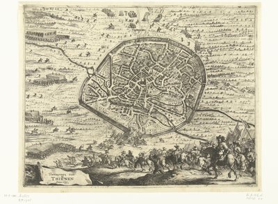 ティーネンの征服、1635年 Thienen Anno 1635の征服（オブジェクトのタイトル） 作： Dirk Stoop