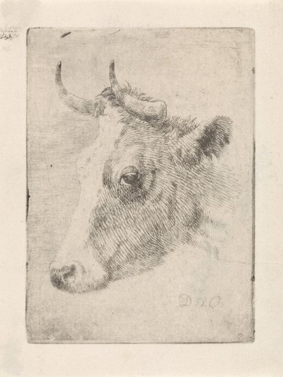 雄牛の頭 作： Dirk van Oosterhoudt