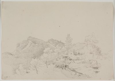 チビテッラ方面を見る 作： Ditlev Blunck
