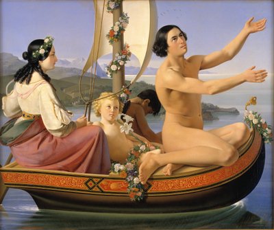 若者。 シリーズより: The Four Ages of Man 作： Ditlev Blunck