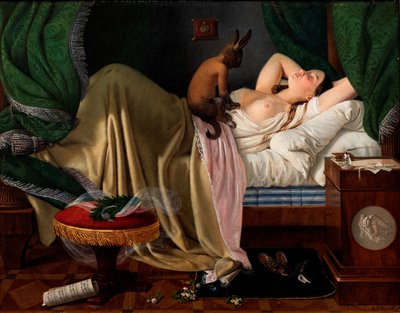 悪夢 作： Ditlev Conrad Blunck