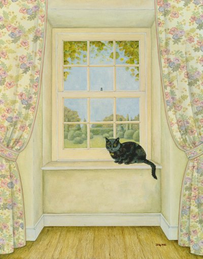 窓猫 作： Ditz