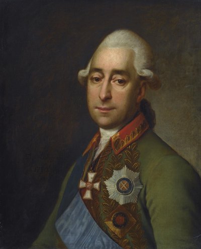 フィールド元帥プリンスアレクサンドルアレクサンドロヴィッチプロゾロフスキー1732-1809 作： Dmitri Grigorievich Levitsky