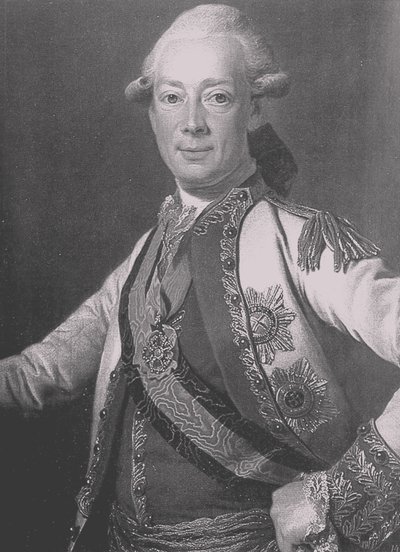 イヴァン・グリゴリーエヴィッチ・チェルニースホフ伯爵の肖像1726-1797、1790 作： Dmitri Grigorievich Levitsky