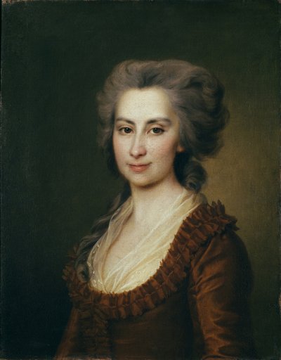 伯爵夫人Praskovya Vorontsova 1749-1797、1790年代初頭の肖像 作： Dmitri Grigorievich Levitsky