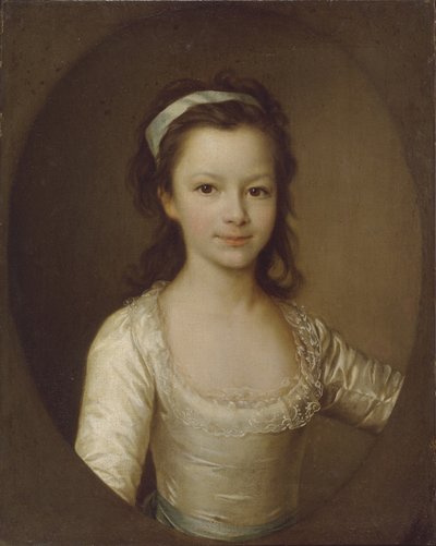 エカテリーナ伯爵夫人Artemyevna Vorontsova 1780-1836の子としての肖像、1780年代末 作： Dmitri Grigorievich Levitsky