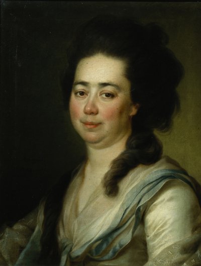 エカテリーナアンドレイエフナバクニーナの肖像、1782 作： Dmitri Grigorievich Levitsky