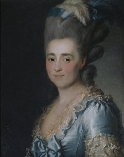ナタリア・イヴァノフナ・メルグノヴァの肖像、1779 作： Dmitri Grigorievich Levitsky