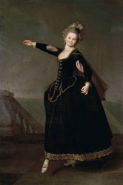 Natalia Semenovna Borshcheva 1758-1843、1776の肖像 作： Dmitri Grigorievich Levitsky