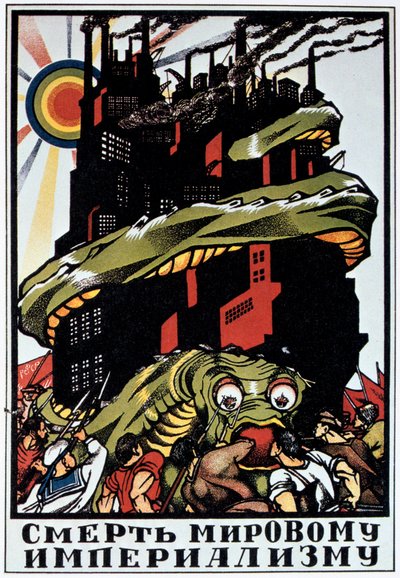 1920年の世界帝国主義の死のために 作： Dmitriy Stakhievich Moor