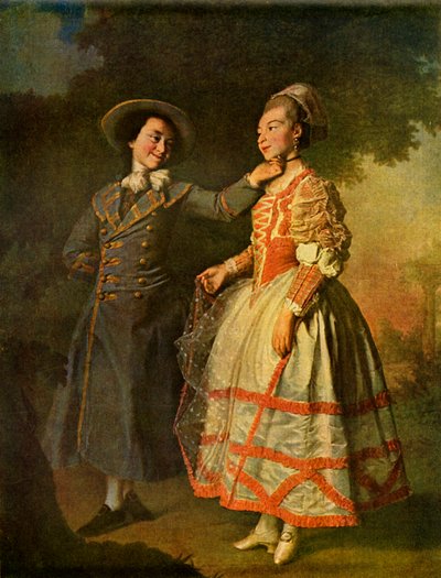 ホヴァンスカヤとフルシチョバ、1773年、1939年。 作： Dmitri Grigorievich Levitsky