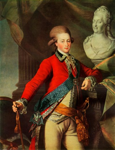 アレクサンドルドミトリエヴィッチランスキーの肖像、1782年、1965年。 作： Dmitri Grigorievich Levitsky
