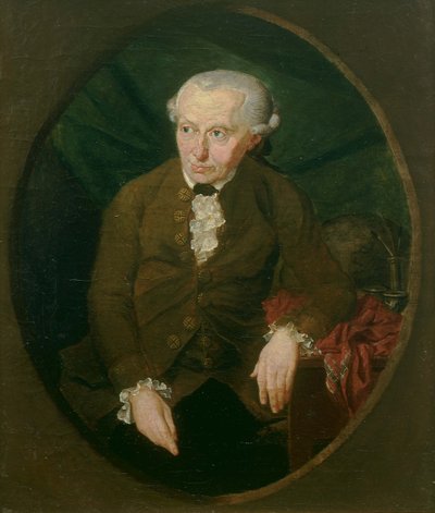 イマヌエル・カントの肖像 1724-1804、1791 作： Doepler