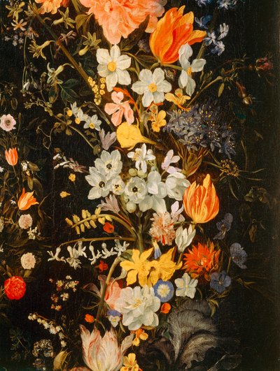 花に囲まれた愛の勝利 ... 作： Domenichino (1581-1641)