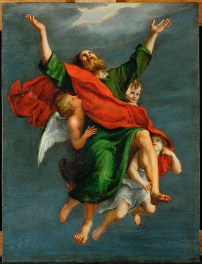 聖パウロの歓喜 ... 作： Domenichino (1581-1641)