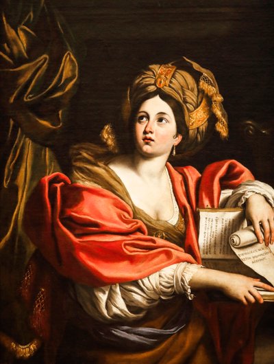 クマエのシビュラ。 17世紀（カンヴァスに油彩） 作： Domenichino