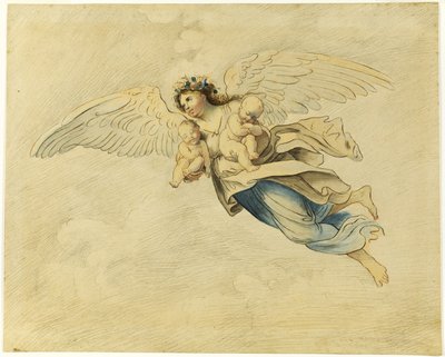 眠りと死を運ぶ夜 作： Domenichino