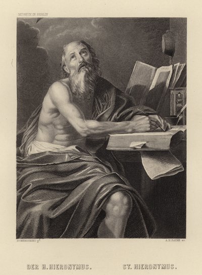 聖ヒエロニムス 作： Domenichino
