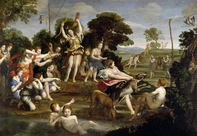 ダイアナの狩猟、1616-17 作： Domenichino