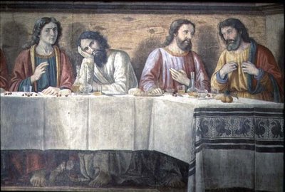 最後の晩餐 作： Domenico Ghirlandaio