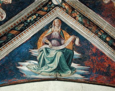 シビル、1483-86 作： Domenico Ghirlandaio