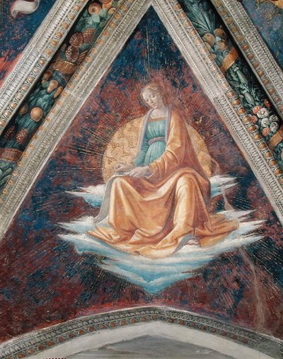 シビル、1483-86 作： Domenico Ghirlandaio