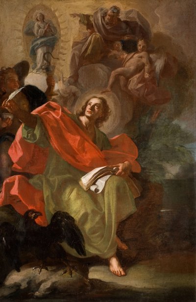 セントジョンザディバイン、1710年。 作： Domenico Antonio Vaccaro