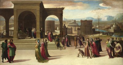 1520年代半ばのパピリウスの物語 作： Domenico di Pace Beccafumi  