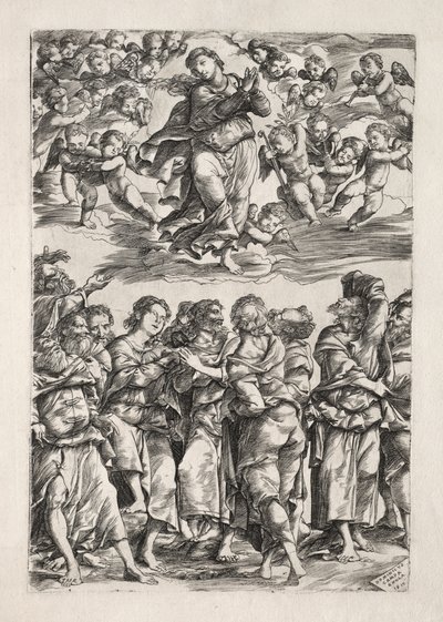 聖母被昇天 作： Domenico Campagnola