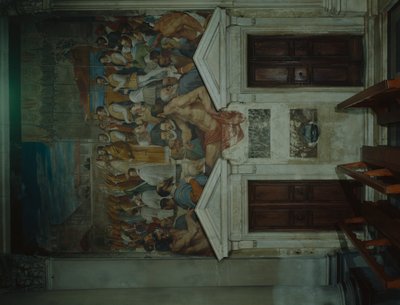 聖アントニヌスの遺体の行列、1589年（フレソ） 作： Domenico Cresti